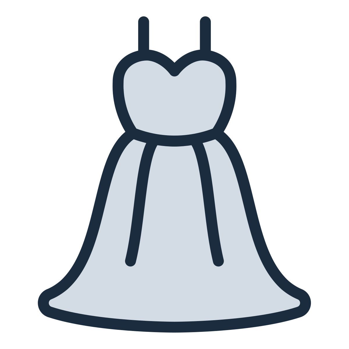 wedding dress icon