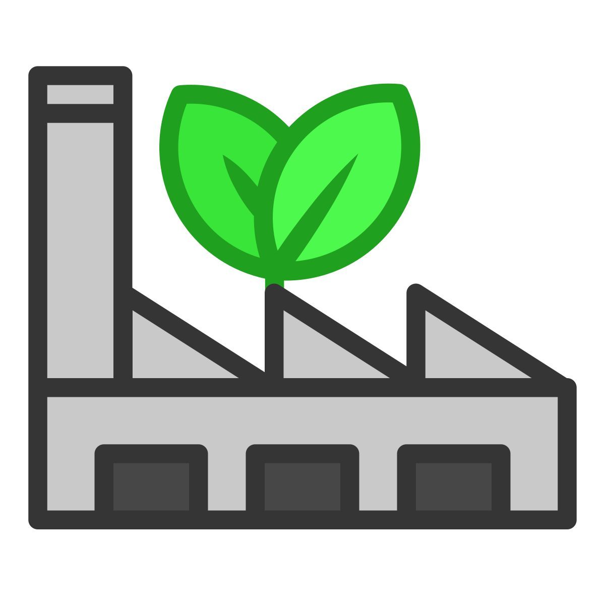eco factory icon