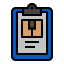 external clipboard-delivery-and-logistic-filled-line-filled-line-andi-nur-abdillah icon