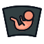 external ultrasound-baby-filled-line-filled-line-andi-nur-abdillah icon
