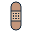 external Bandage-pharmacy-(filled-line)-filled-line-andi-nur-abdillah icon