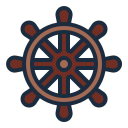 external Boat-Helm-ocean-and-sea-(filled-line)-filled-line-andi-nur-abdillah icon