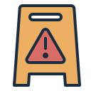 external Caution-Sign-cleaning-(filled-line)-filled-line-andi-nur-abdillah icon