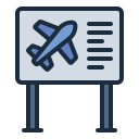 external Direction-Sign-airport-(filled-line)-filled-line-andi-nur-abdillah icon