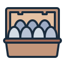 external Egg-Dozen-chicken-farm-(filled-line)-filled-line-andi-nur-abdillah icon