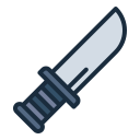 external Knife-military-(filled-line)-filled-line-andi-nur-abdillah icon