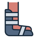 external Splint-first-aid-(filled-line)-filled-line-andi-nur-abdillah icon