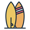 external Surfboard-ocean-and-sea-(filled-line)-filled-line-andi-nur-abdillah icon