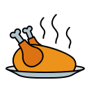 external chicken-food-filled-line-filled-line-andi-nur-abdillah icon