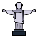 external christ-landmark-filled-line-filled-line-andi-nur-abdillah icon