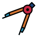 external compass-stationary-filled-line-filled-line-andi-nur-abdillah icon