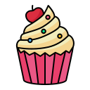 external cupcake-sweet-and-dessert-filled-line-filled-line-andi-nur-abdillah-2 icon