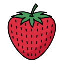 external strawberry-vegetable-and-fruit-filled-line-filled-line-andi-nur-abdillah icon