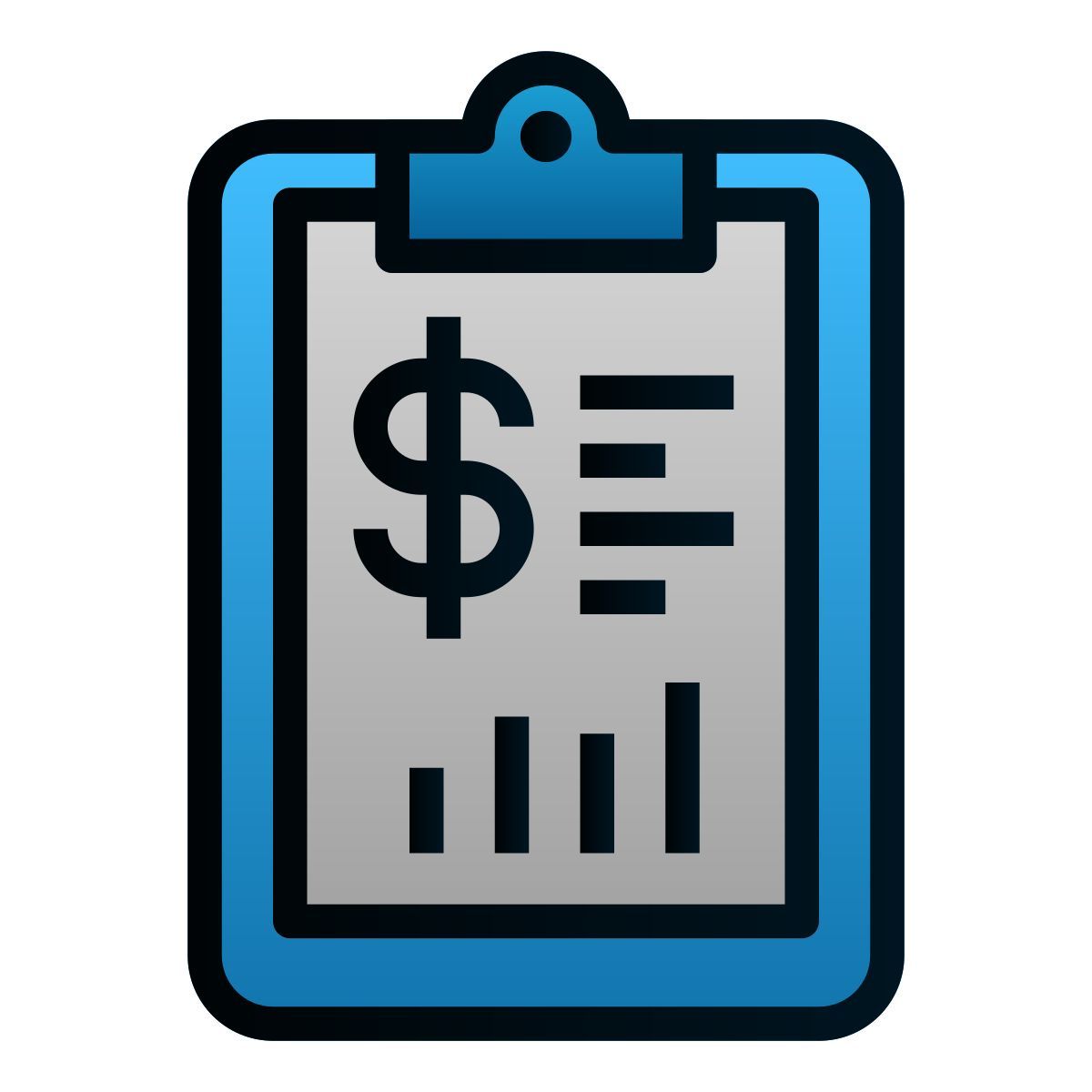 financial report icon