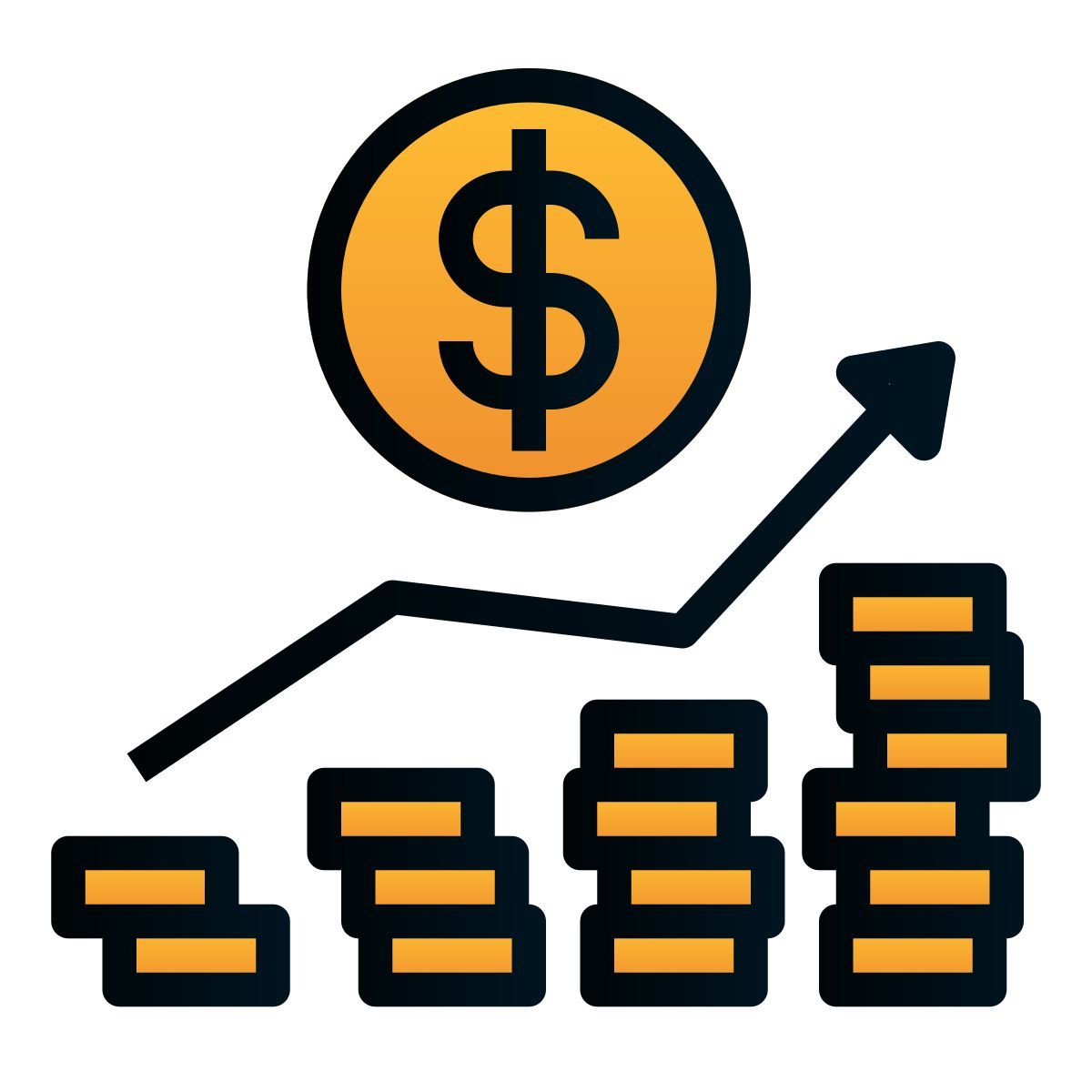 profit growth icon