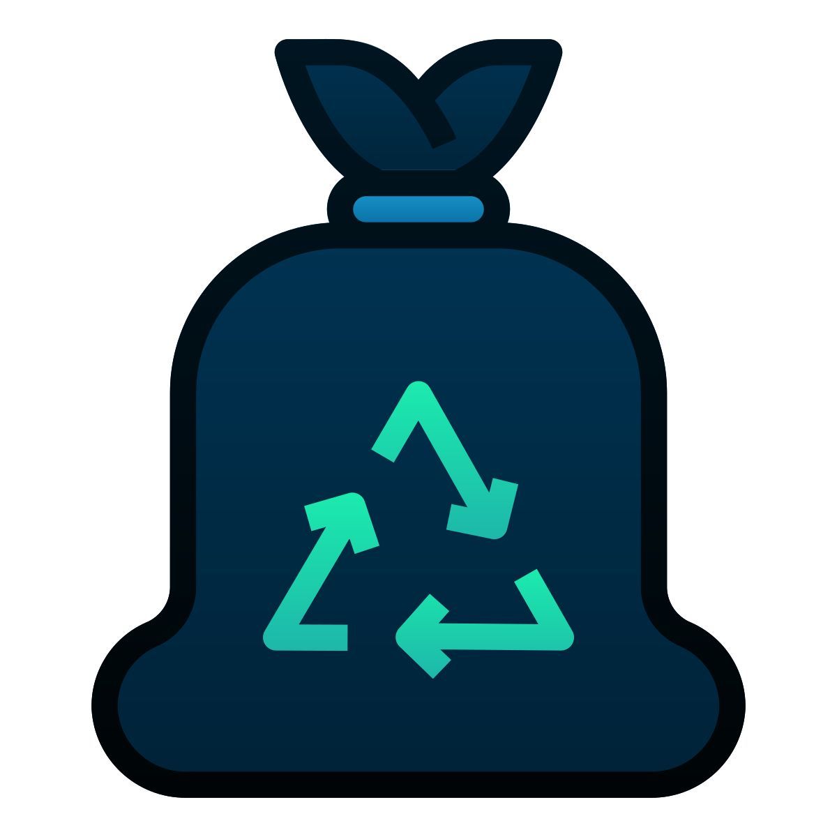 rubbish bag icon