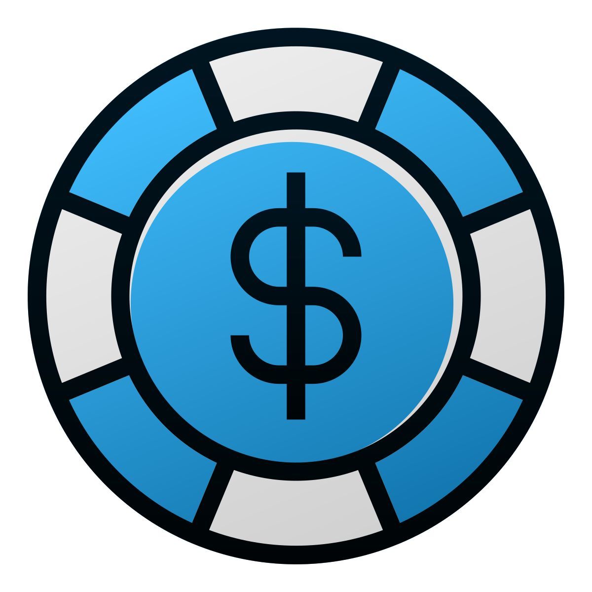 blue chip icon