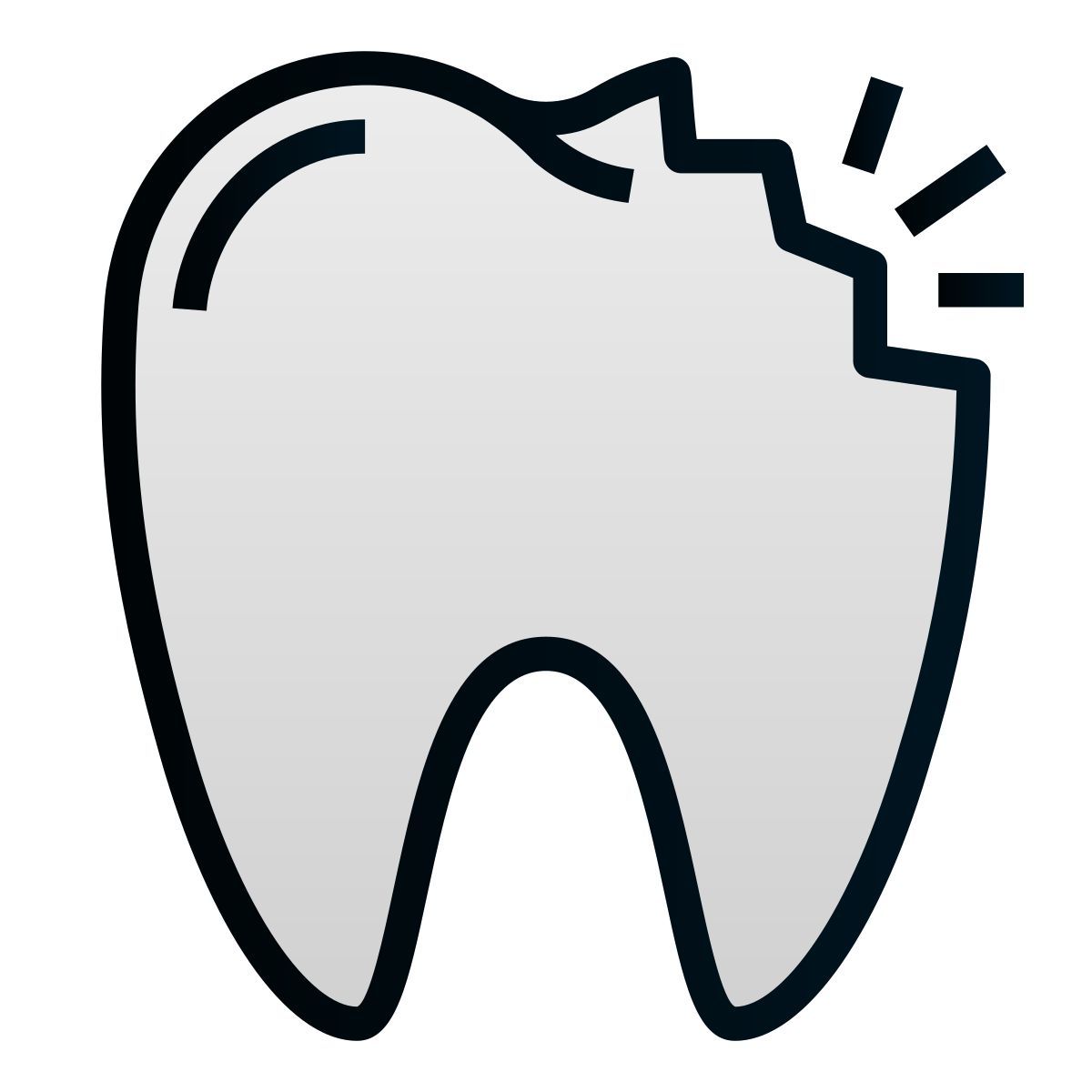 broken tooth icon