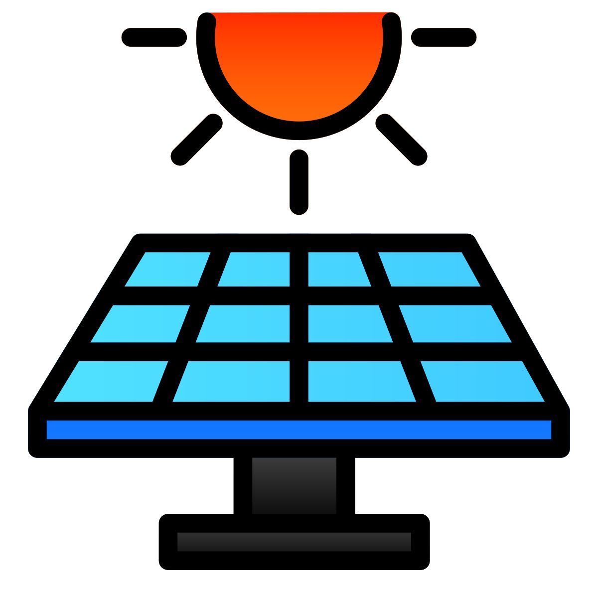solar panel icon