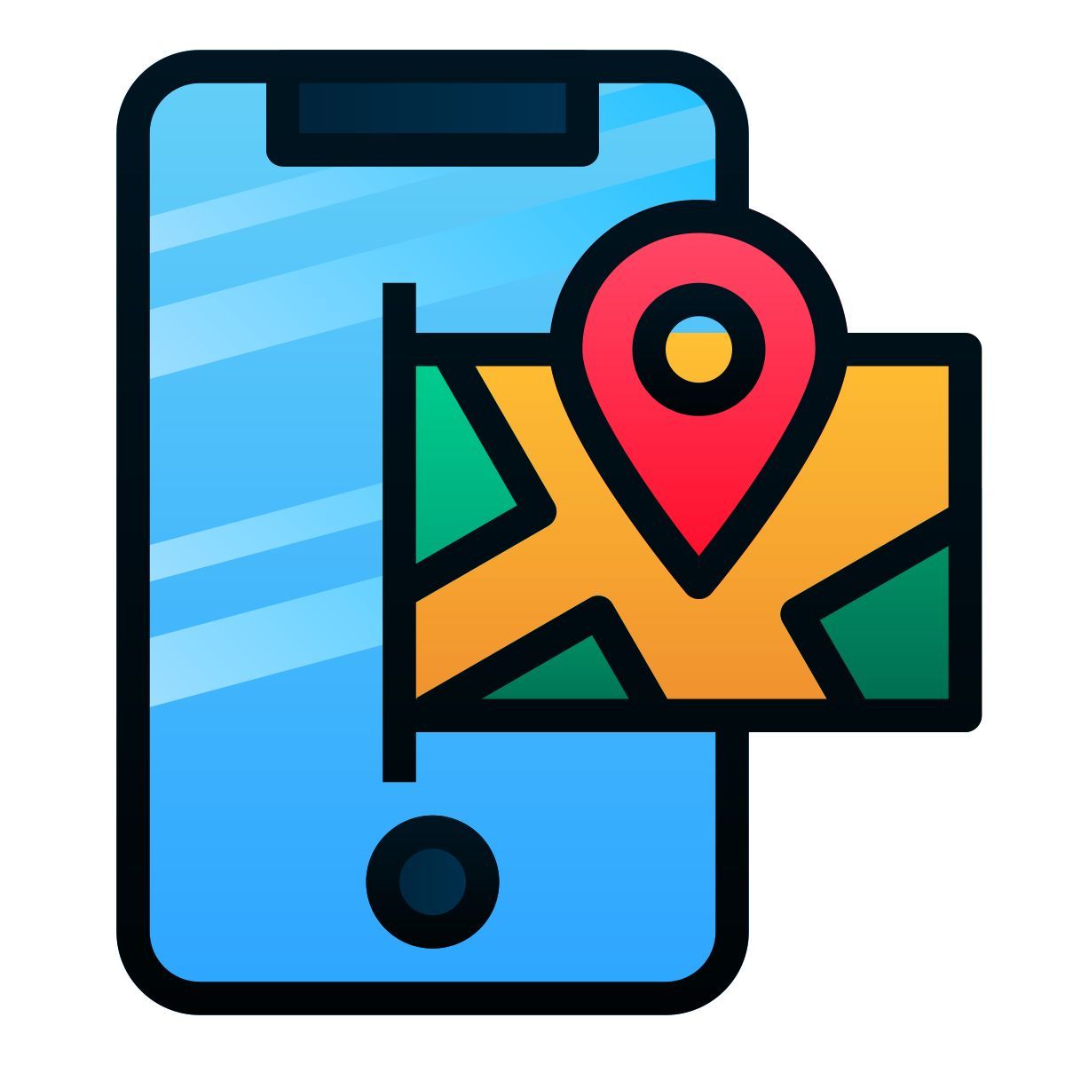 online map icon