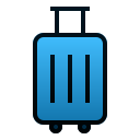 external bag-travelling-filled-line-gradient-filled-line-gradient-andi-nur-abdillah-3 icon