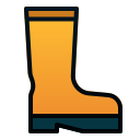 external boots-spring-filled-line-gradient-filled-line-gradient-andi-nur-abdillah icon