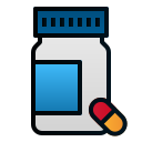 external bottle-pharmacy-filled-line-gradient-filled-line-gradient-andi-nur-abdillah-9 icon