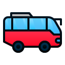 external bus-travelling-filled-line-gradient-filled-line-gradient-andi-nur-abdillah icon