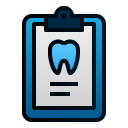 external clipboard-dentist-filled-line-gradient-filled-line-gradient-andi-nur-abdillah icon