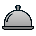 external cloche-food-delivery-filled-line-gradient-filled-line-gradient-andi-nur-abdillah-8 icon