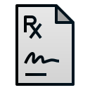 external file-pharmacy-filled-line-gradient-filled-line-gradient-andi-nur-abdillah-2 icon