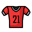 external uniform-american-football-filled-line-gradient-filled-line-gradient-andi-nur-abdillah icon