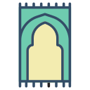external prayer-rug-islamic-flat-icon-filled-line-kendis-lasman icon