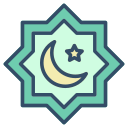 external ramadhan-ornament-islamic-flat-icon-filled-line-kendis-lasman icon