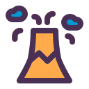 external volcano-weather-and-disaster-filled-line-kendis-lasman icon