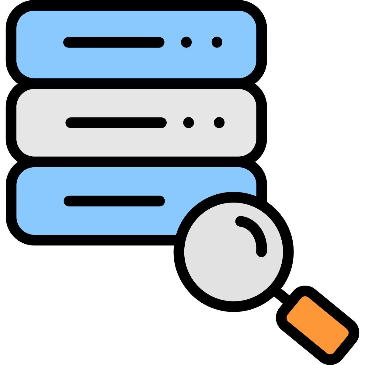 Cerca dati icon