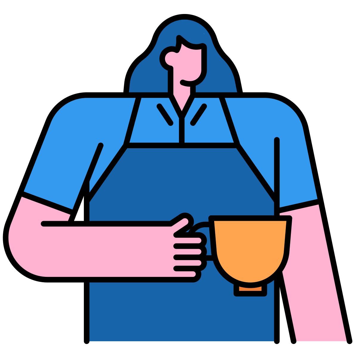 waitress icon