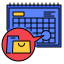 external calendar-black-friday-filled-outline-02-chattapat- icon