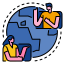 external communication-communication-filled-outline-02-chattapat--2 icon