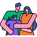 external family-free-time-filled-outline-02-chattapat- icon