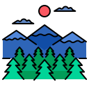 external mountain-hiking-and-camping-filled-outline-02-chattapat- icon