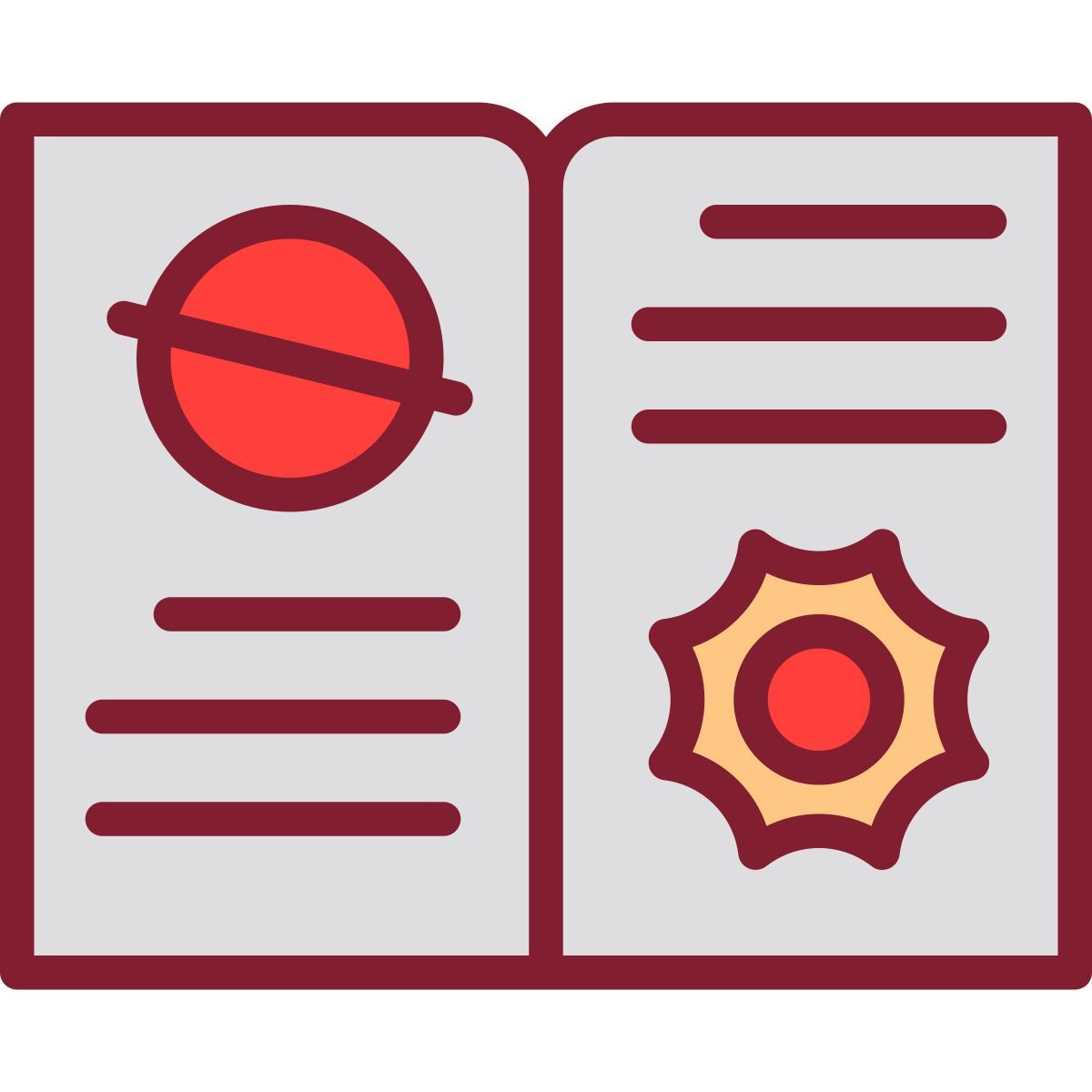 astronomy book icon