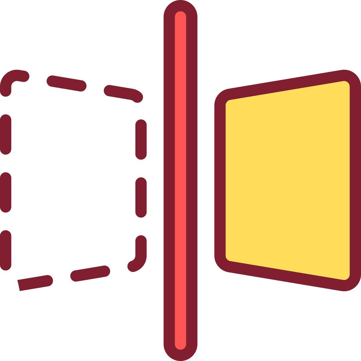 flip horizontal icon