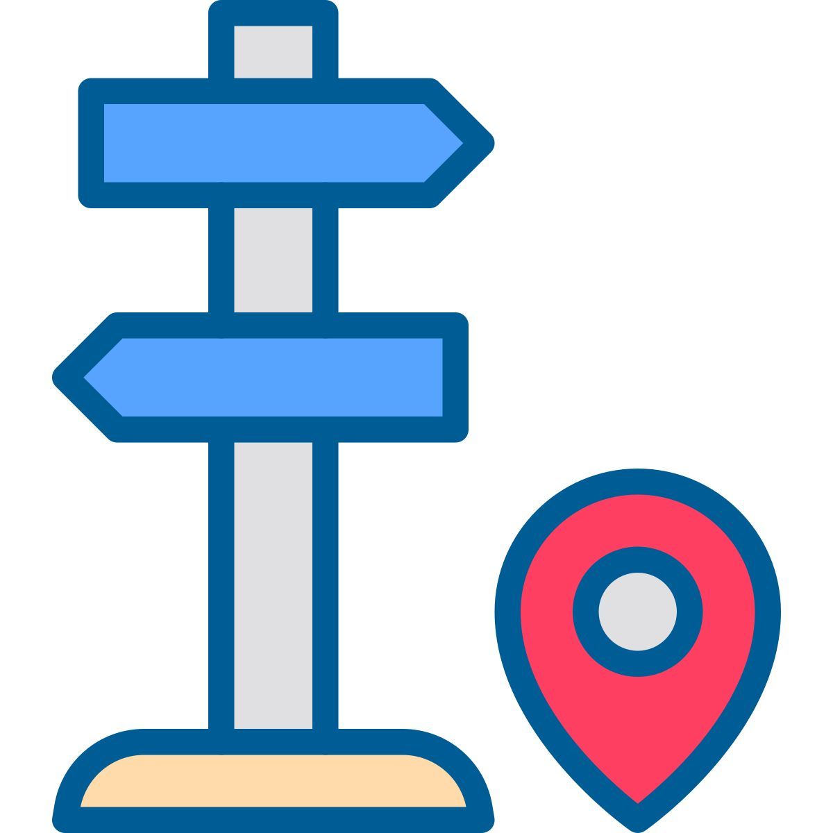 guidepost icon
