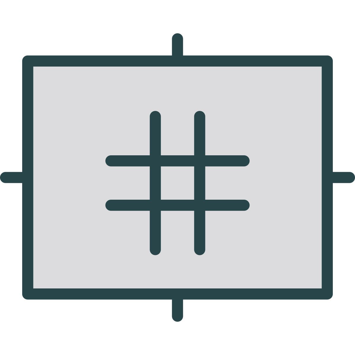 hashtag icon