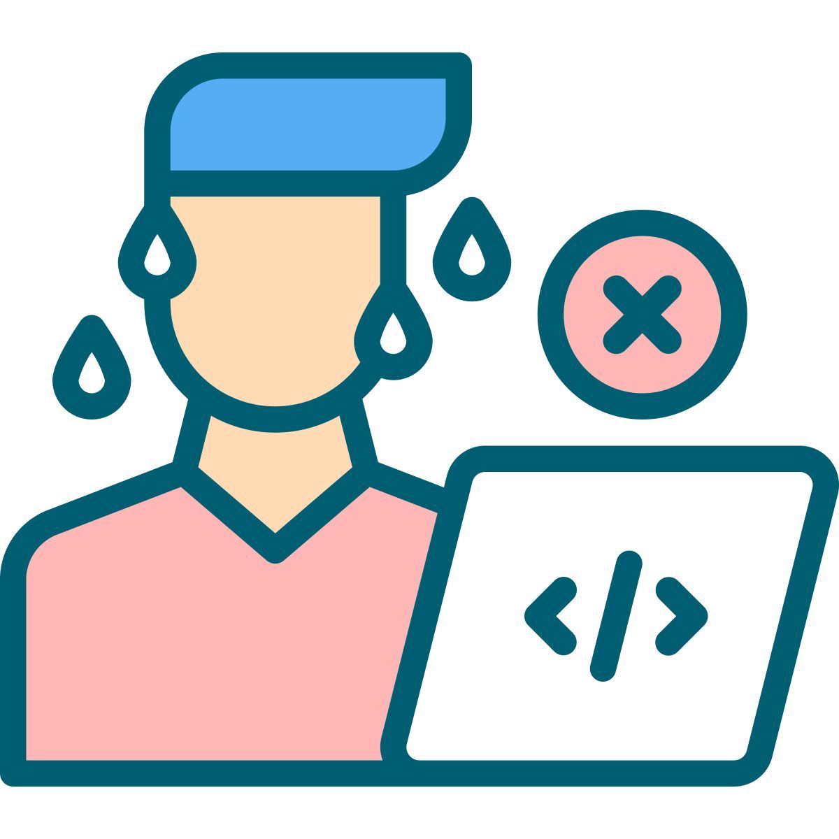 programmer coding icon