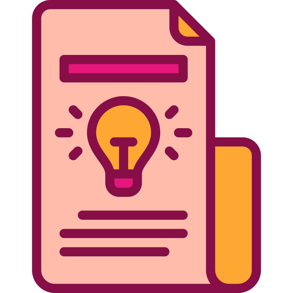 read article about knowledge icon