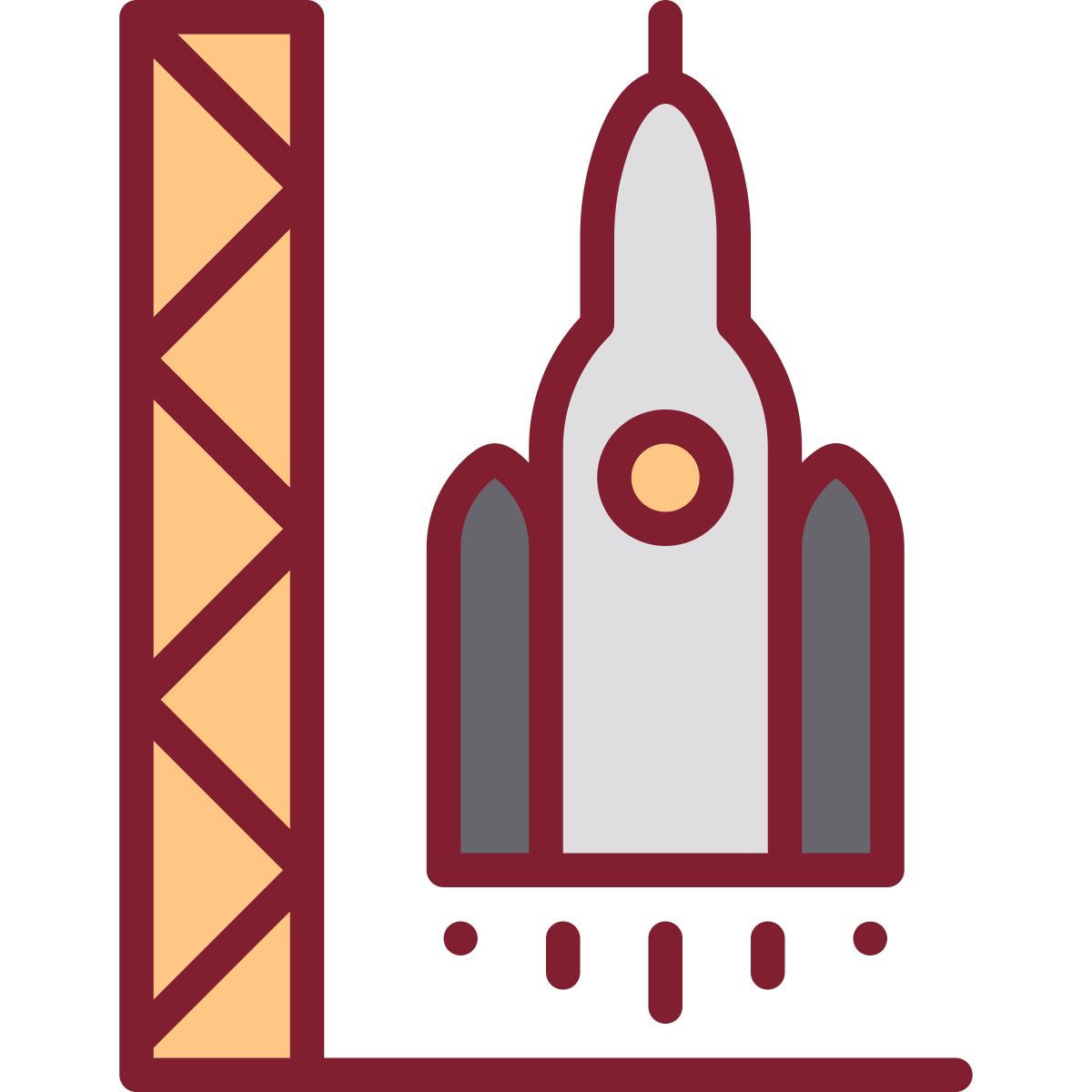 rocket launch icon