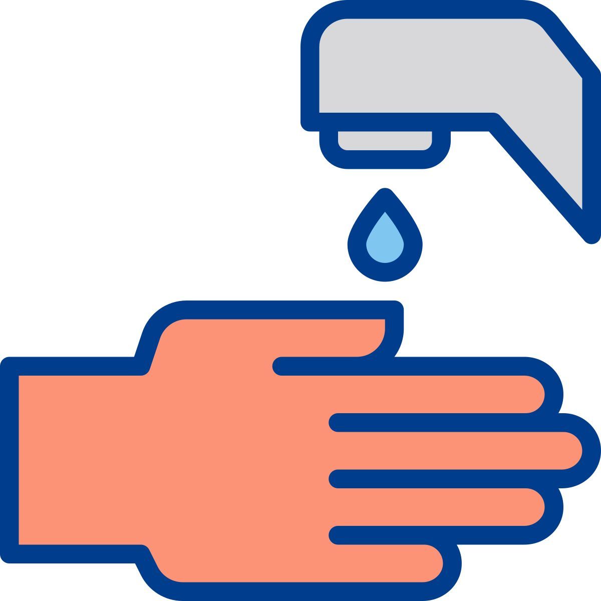 wash hand icon