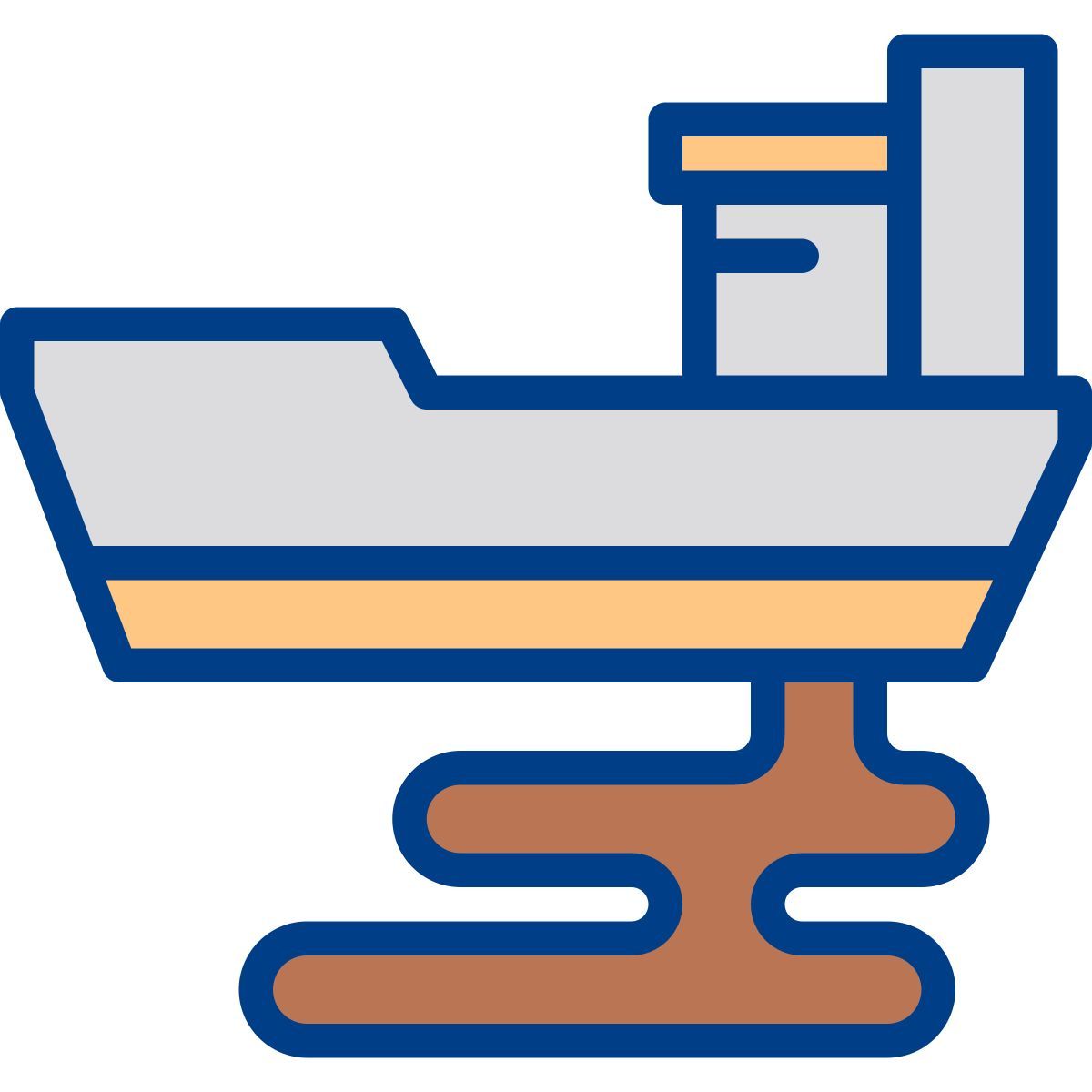 water pollution icon
